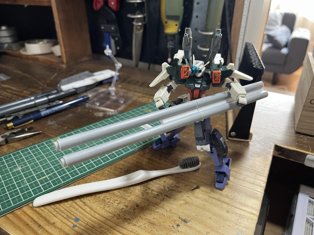 MBF04 バスター・オーバーバレル–4枚目/制作者：ガンプラマフィア