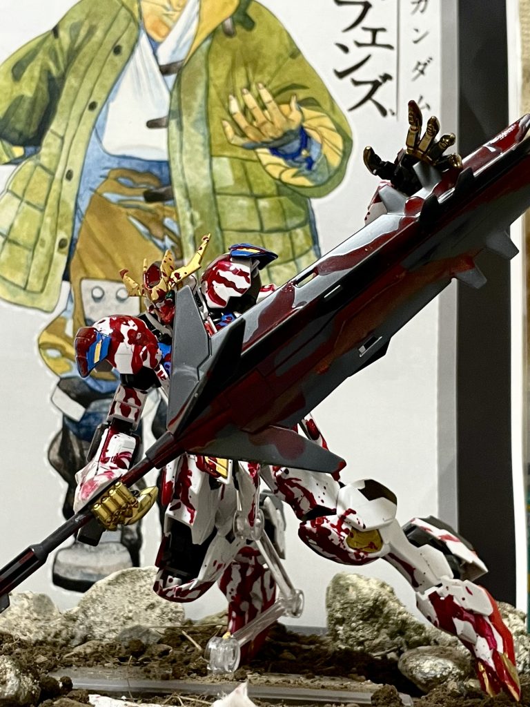 違うポージング