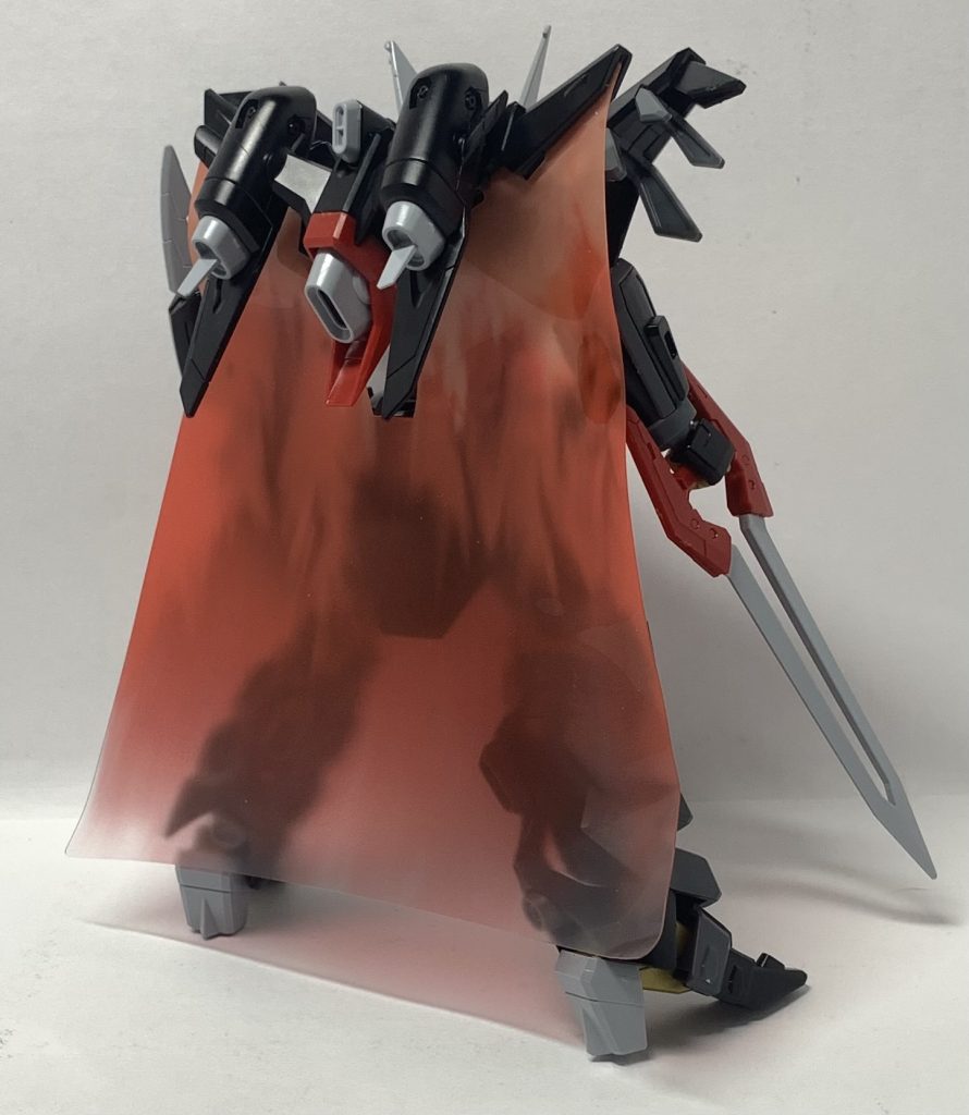 後ろ姿。