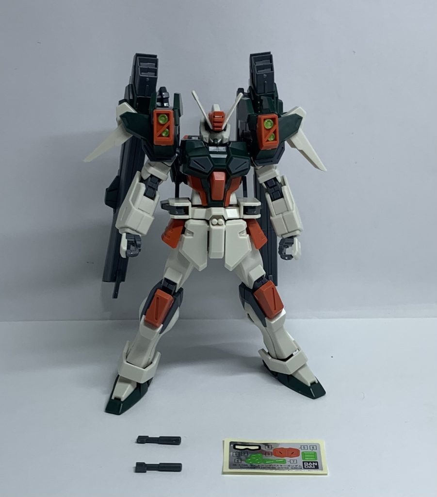 最後に付属品等。基本的にアップデートされた関節類なので旧HGモデルよりかはいい感じですが、やっぱり靴部の関節構造だけ微妙になってるのでそこだけ惜しい感じではあります、デザイン上の問題なのでしょうが後ろに靴部を持っていけないので……＊＊＊ジークアクス最終回直前です！楽しみで仕方ないですね！＊＊＊ビルドダイバーズ二次小説「陰キャアイドルはGBN〈惑星〉を救いたい。」こちらのつぶやきによる【試し読み】およびpixiv先行で更新中です〜、二次創作にご興味ある方はぜひ〜＊＊＊