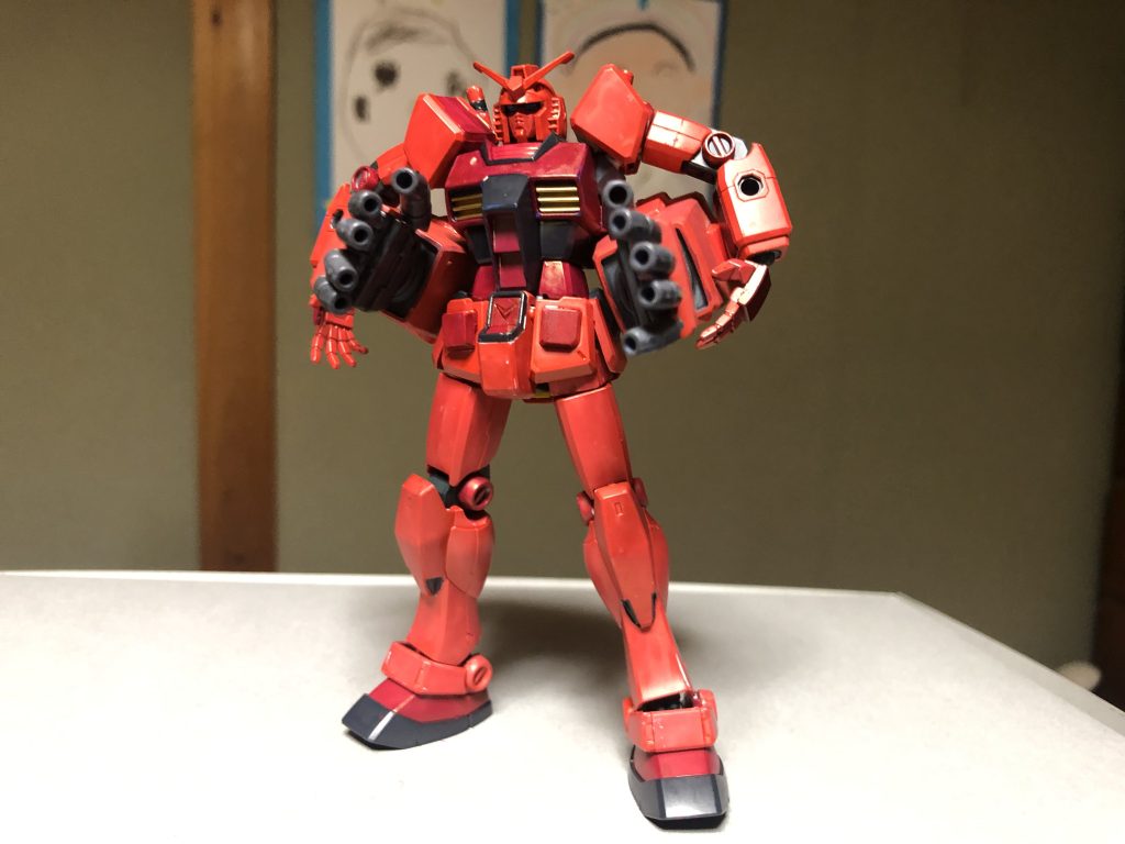 赤いガンダム？–3枚目/制作者：ヤマト糊@fcmpCXyhsk1RJ7p