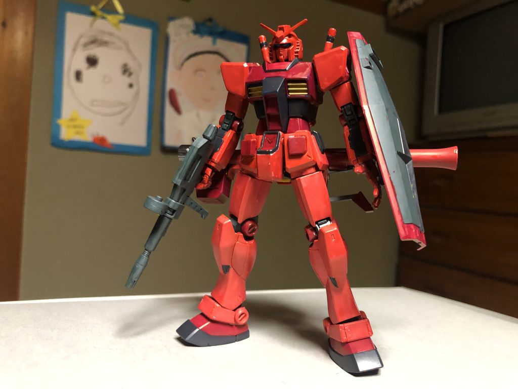 赤いガンダム？–6枚目/制作者：ヤマト糊@fcmpCXyhsk1RJ7p