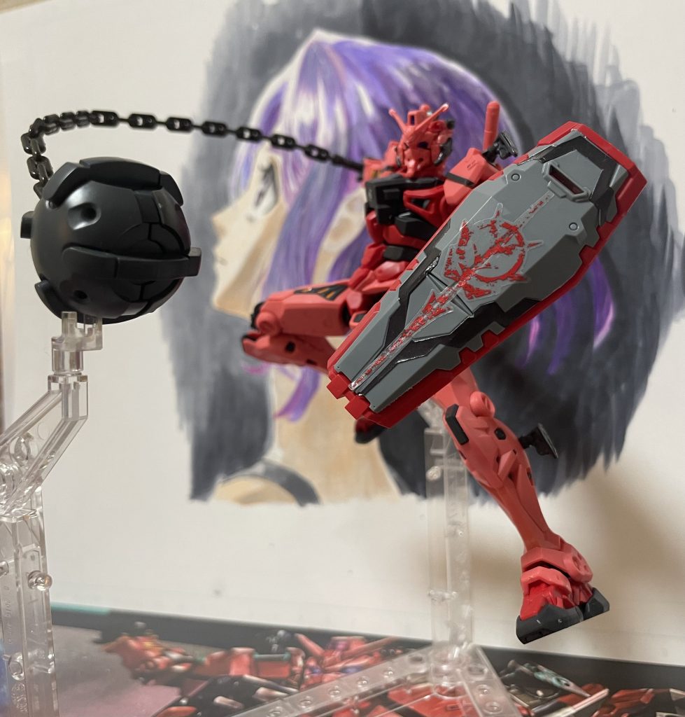 GQuuuuuuX赤いガンダム–2枚目/制作者：wabisuke0314