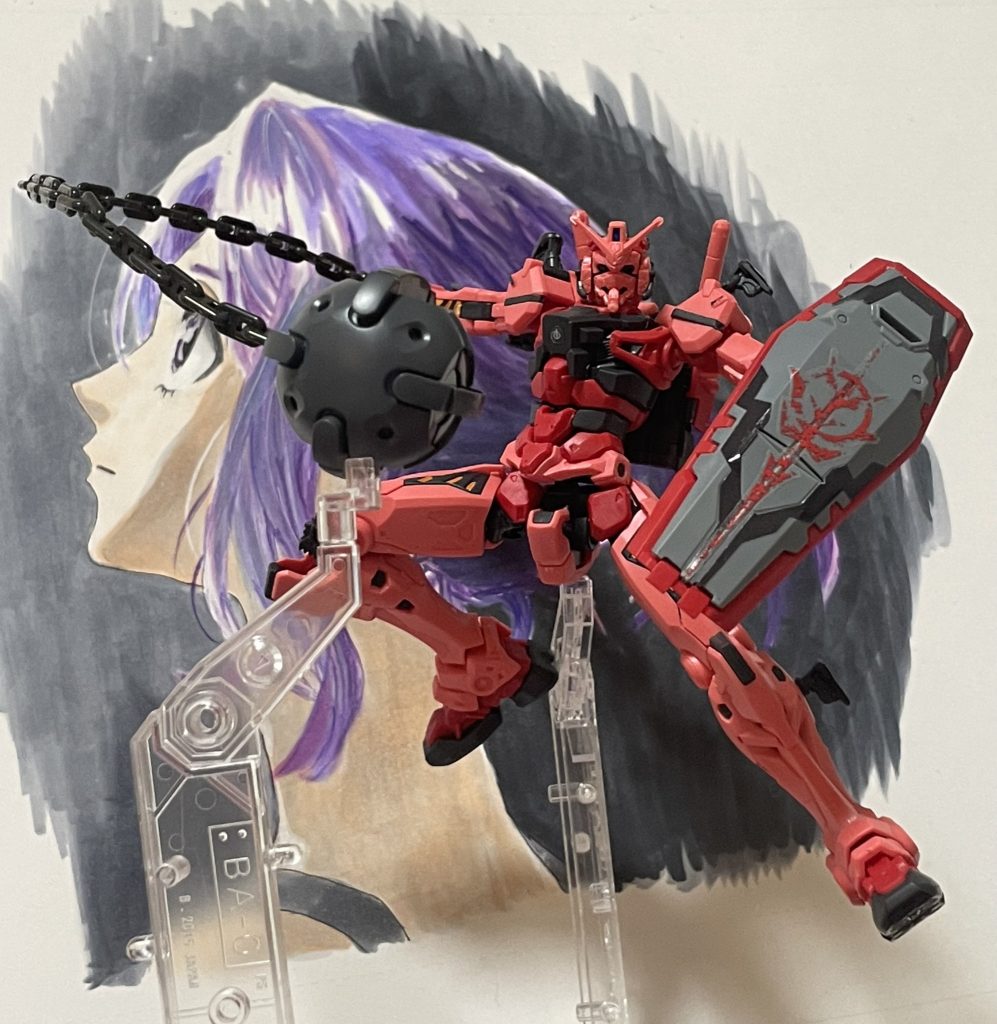 GQuuuuuuX赤いガンダム–3枚目/制作者：wabisuke0314