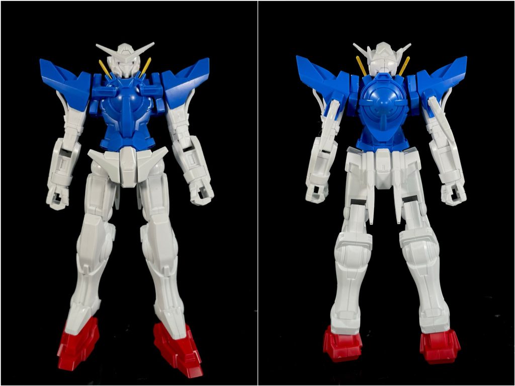 FG ガンダムエクシア 未塗装状態
