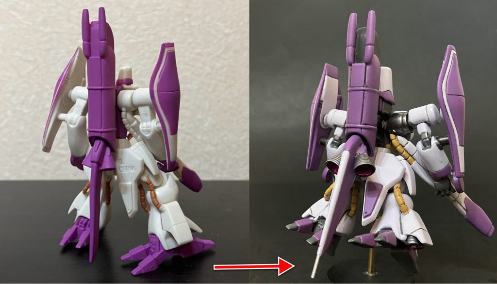 コンバージ風　ハマーン専用ガザC–3枚目/制作者：いしゅと【I.S.T.works】