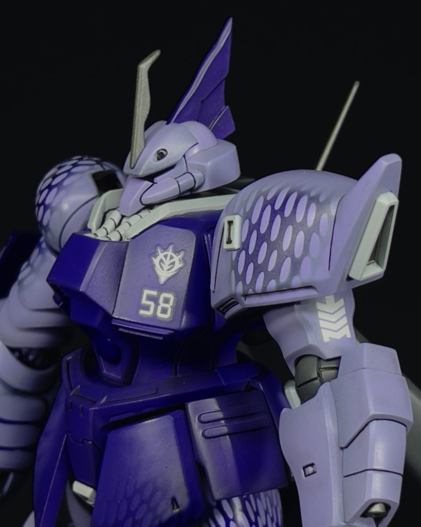 Violet Viper (ゲルググJ)–2枚目/制作者:@Ed__iT