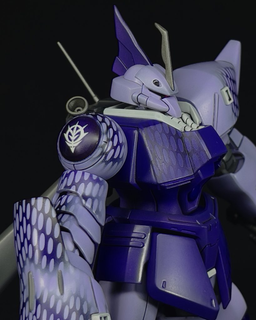 Violet Viper (ゲルググJ)–3枚目/制作者:@Ed__iT