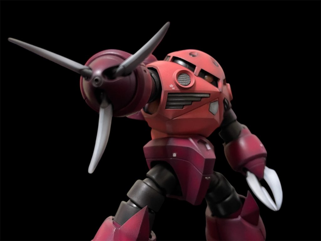 サクッと終わらせようかと思ったけど、ビーム発射口もちゃんと塗り分けしてみました。久々だけど、やっぱり楽しいな。継続して作っていきたい！