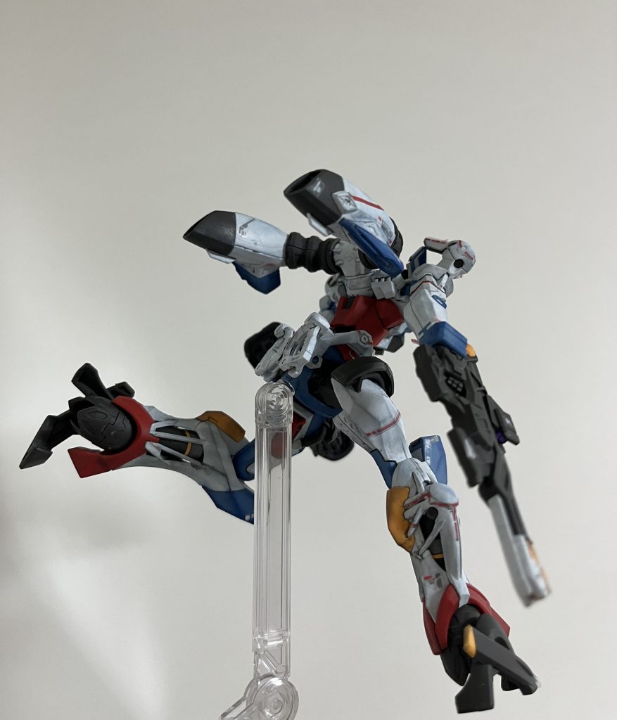 オープニングの走っているシーンを後ろから見たような感じ📷