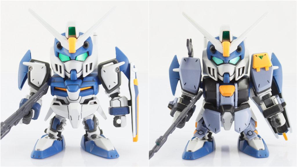 SD デュエルガンダム 部分塗装リメイク–2枚目/制作者:Asian