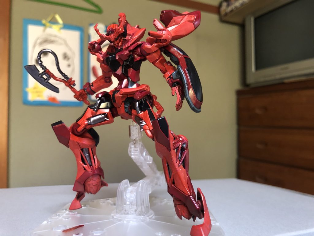 赤いガンダム(クァックス)–7枚目/制作者：ヤマト糊@fcmpCXyhsk1RJ7p