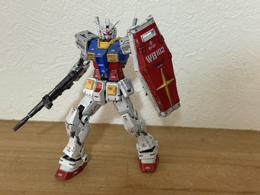 RX78-2 成形色ウェザリング–2枚目/制作者：hideakind