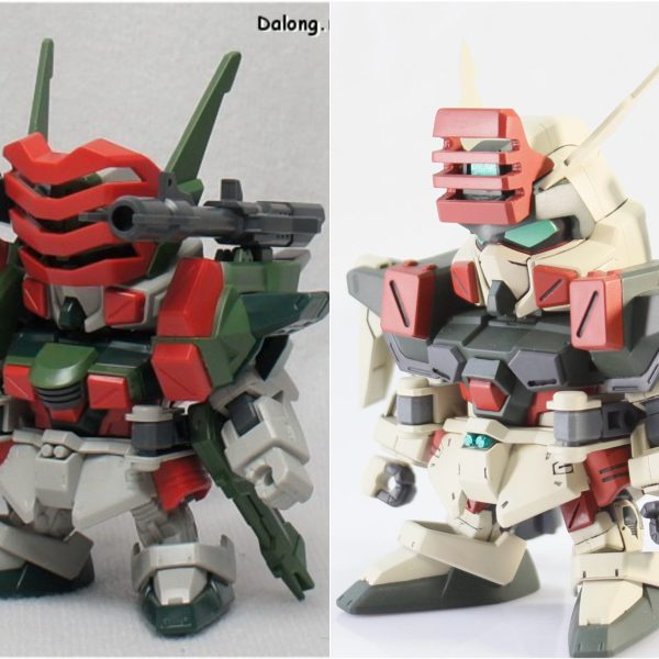 SD改造 バスターガンダム　20年の思いを込めた完全再現