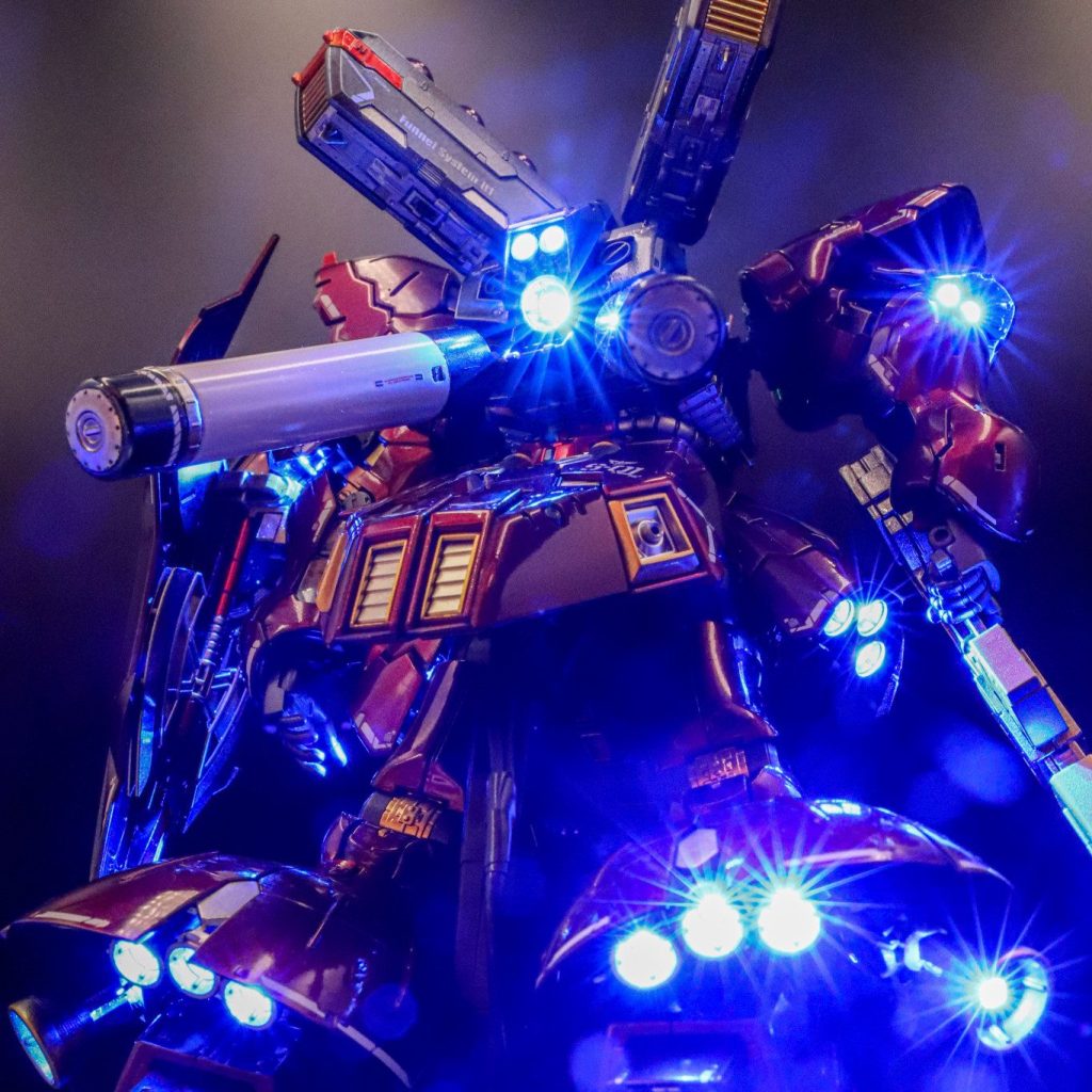 RGサザビー LED電飾｜ごろさんのガンプラ作品｜GUNSTA（ガンスタ）