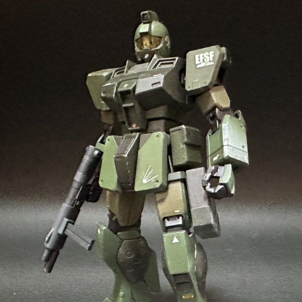 今月のジム　ＨＧ　ジム　ジャブロー配備タイプ