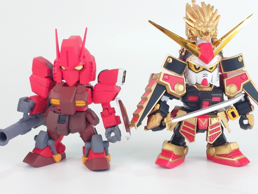 レッドウォーリアと並べてみました