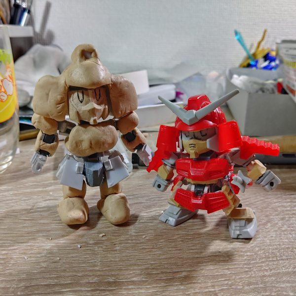 最近、投稿を忘れがちになりすいませんでしたー!!いや、ホラ、色々ありました･･･とりあえず今作成中のこちらを投稿。サルベージネタもちょっと待ってて下さい。机の上が大根LANなものでして。それでは、次回を待て‼️（5枚目）