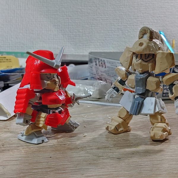 最近、投稿を忘れがちになりすいませんでしたー!!いや、ホラ、色々ありました･･･とりあえず今作成中のこちらを投稿。サルベージネタもちょっと待ってて下さい。机の上が大根LANなものでして。それでは、次回を待て‼️（6枚目）