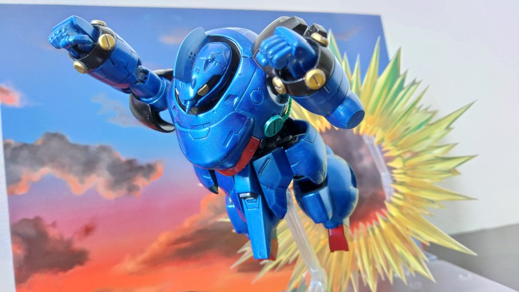 ビューンと飛んでくロディ28号~♪アイアンロディ28号は大出力ブースターにより最高速度マッハ4で飛行することが可能である!