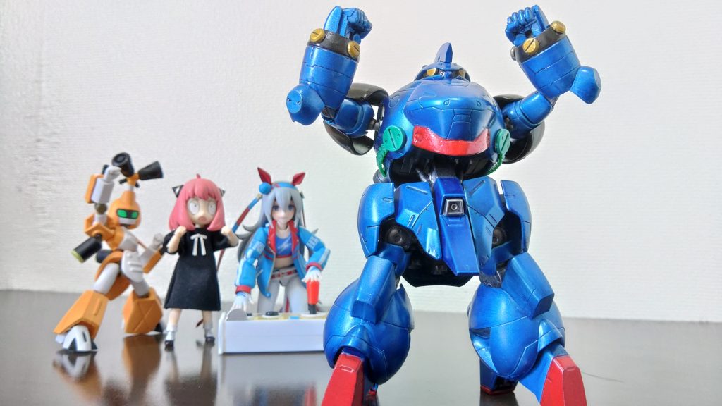 タマモクロス「行けや!ロディ!しばき倒せ!!」見た目が丸っこく、こじんまりとしているので1/12スケールフィギュアと合わせるのもいいです。