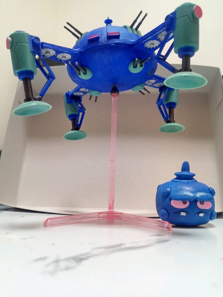 アッザムはやっぱり下からの煽り絵が好きです。