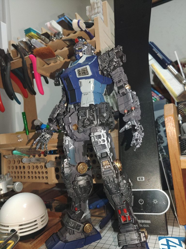 ペイントリムーバーが届くまでにお絵描きソフトでオリジナルのカラーリングを再検討!人のセンスを散々コケにした嫁(試作2号機似)と娘も巻き込んで大お絵描き大会の末・・・