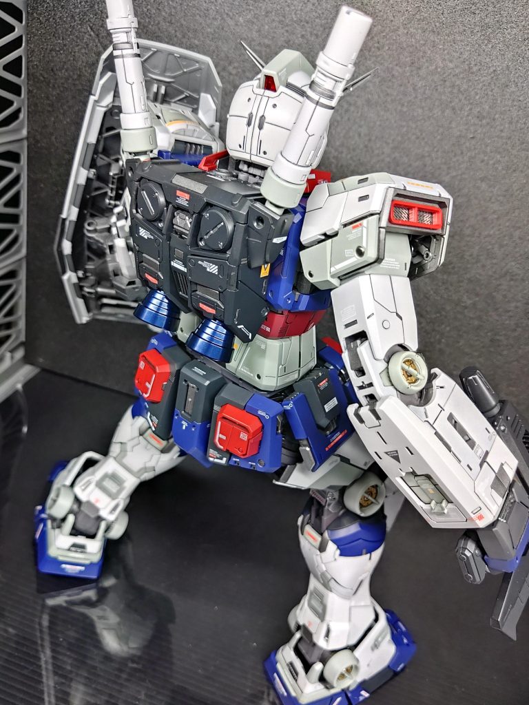 PG unleashed 1/60 RX-78-? ガンダム 全塗装 ~ゴールデンウィーク泥棒Ver~–9枚目/制作者:おーしゃん
