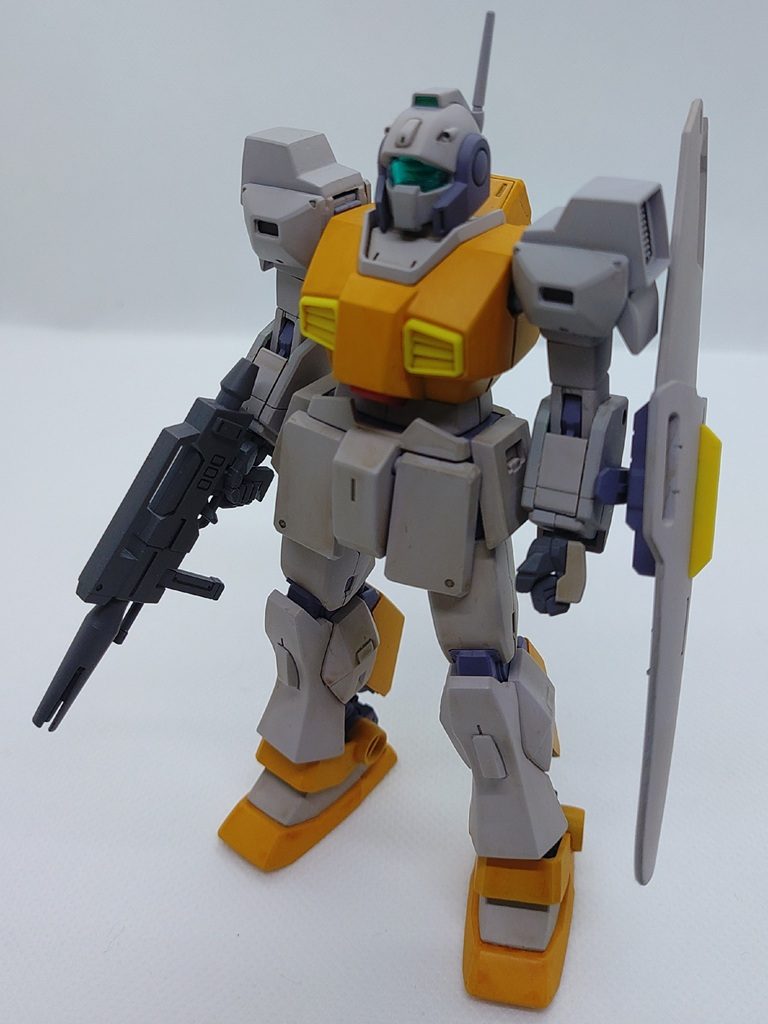 正面から。腰回りの調整を行ったので、見栄えが良くなりました。