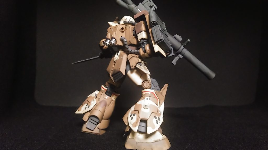 HG高機動型ザク　地上用（セルマ機）–3枚目/制作者：むーたった