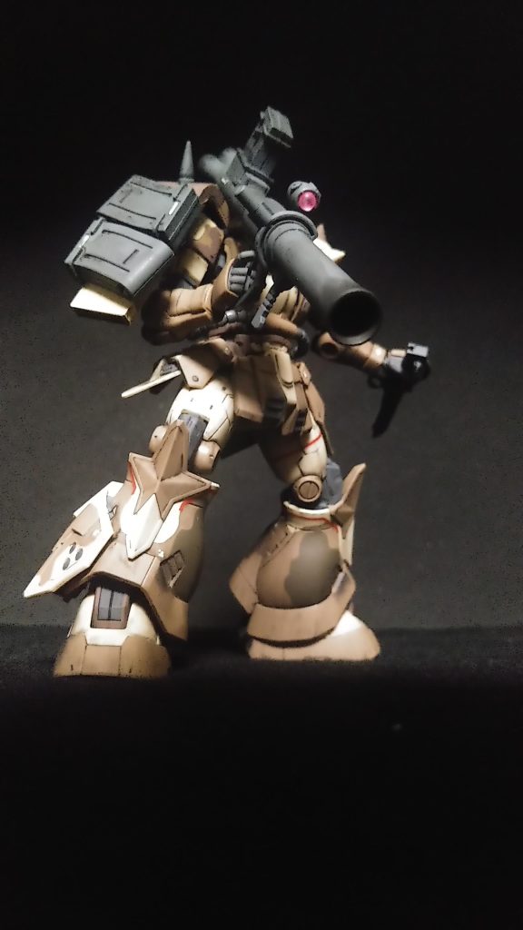 HG高機動型ザク　地上用（セルマ機）–2枚目/制作者：むーたった