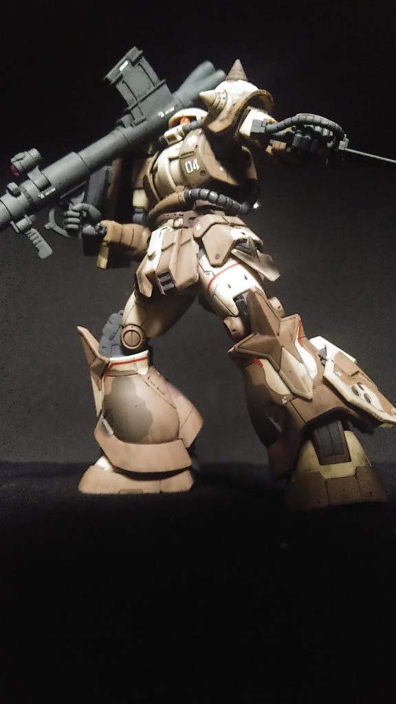 HG高機動型ザク　地上用（セルマ機）–5枚目/制作者：むーたった