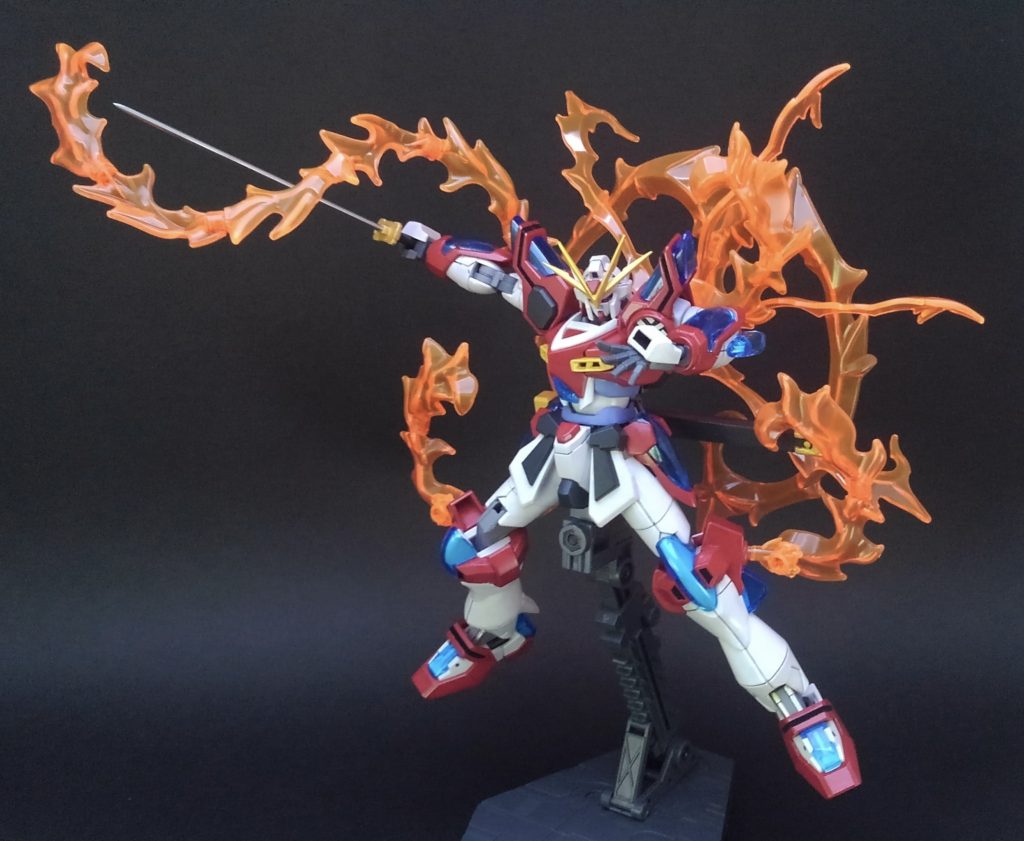 刀に炎を纏わせるポージングカッコいいですよねこれ!