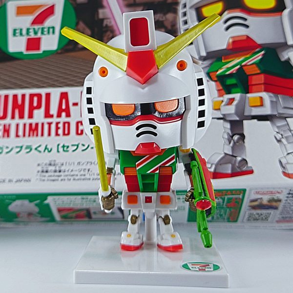 1/1 ガンプラくん［セブン-イレブン限定カラー］｜かるまさんの