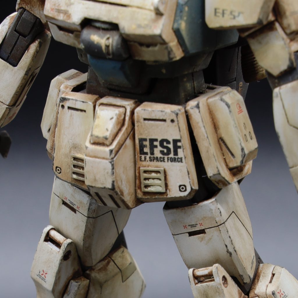 デカール貼ってから気付いたけど、宇宙軍じゃないからEFSFじゃない？