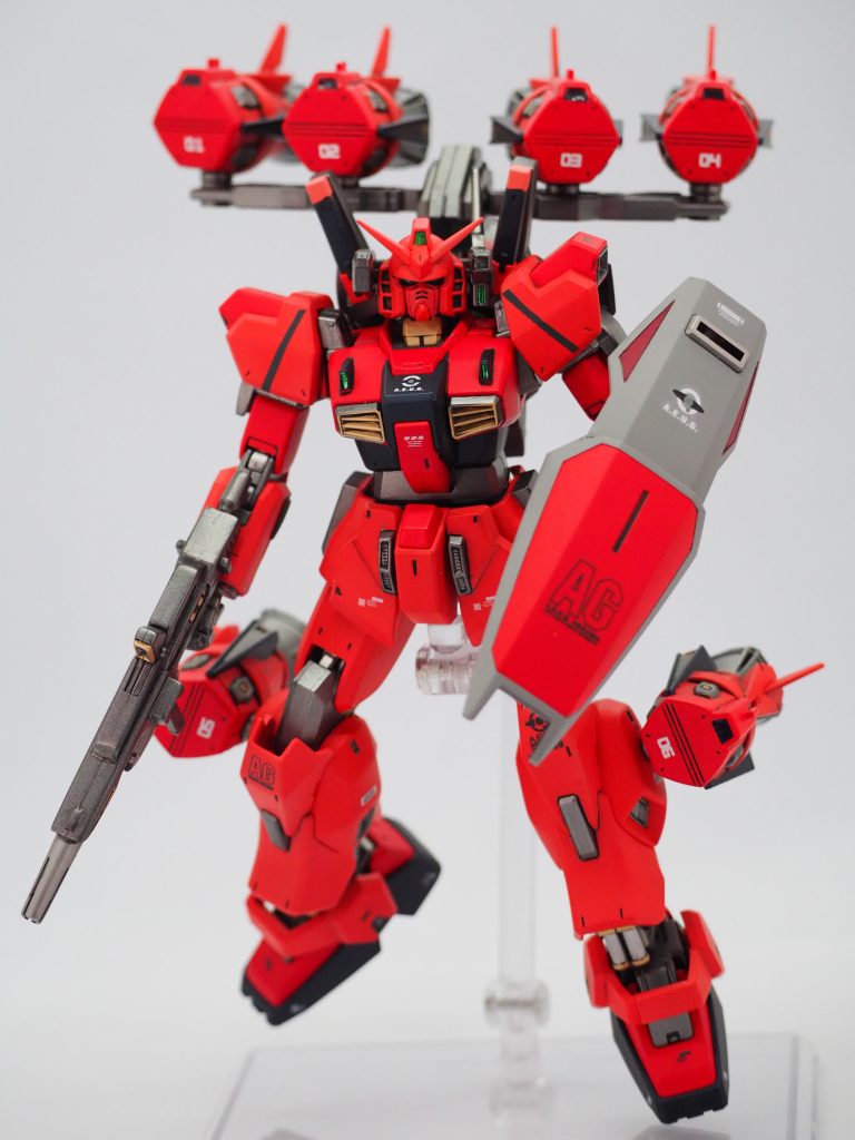 HGガンダムMkⅡ(赤いガンダムカラー)