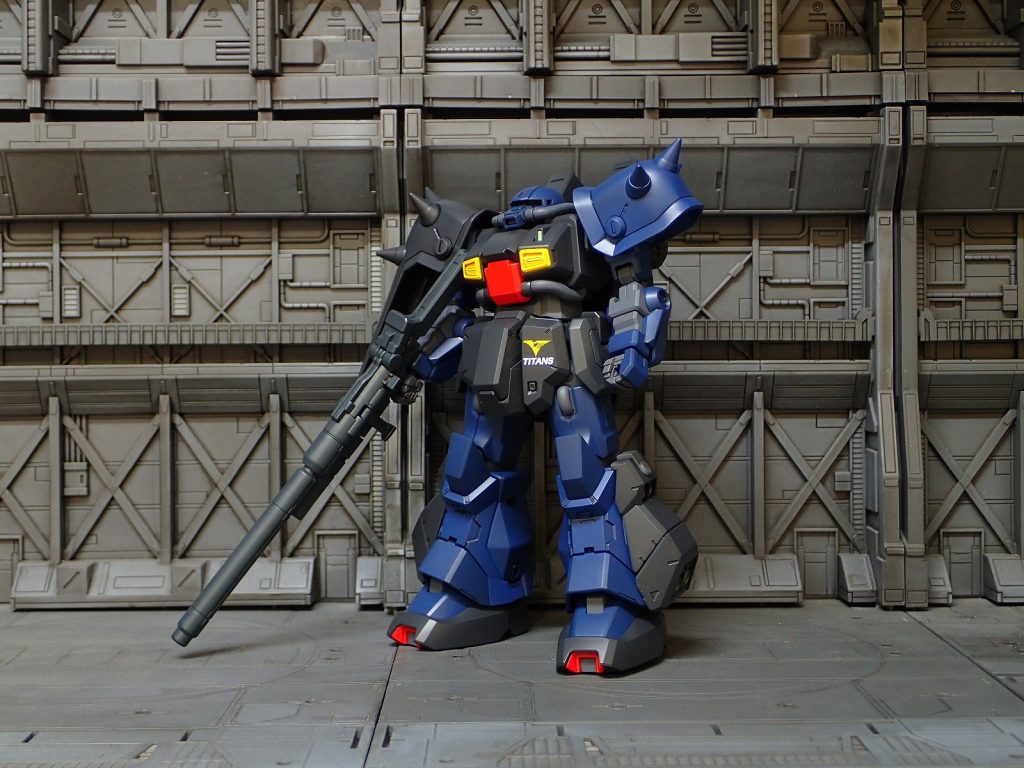 【ティターンズ】RMS-106CS ハイザックカスタム(ティターンズカラー)–2枚目/制作者:@keikei0079