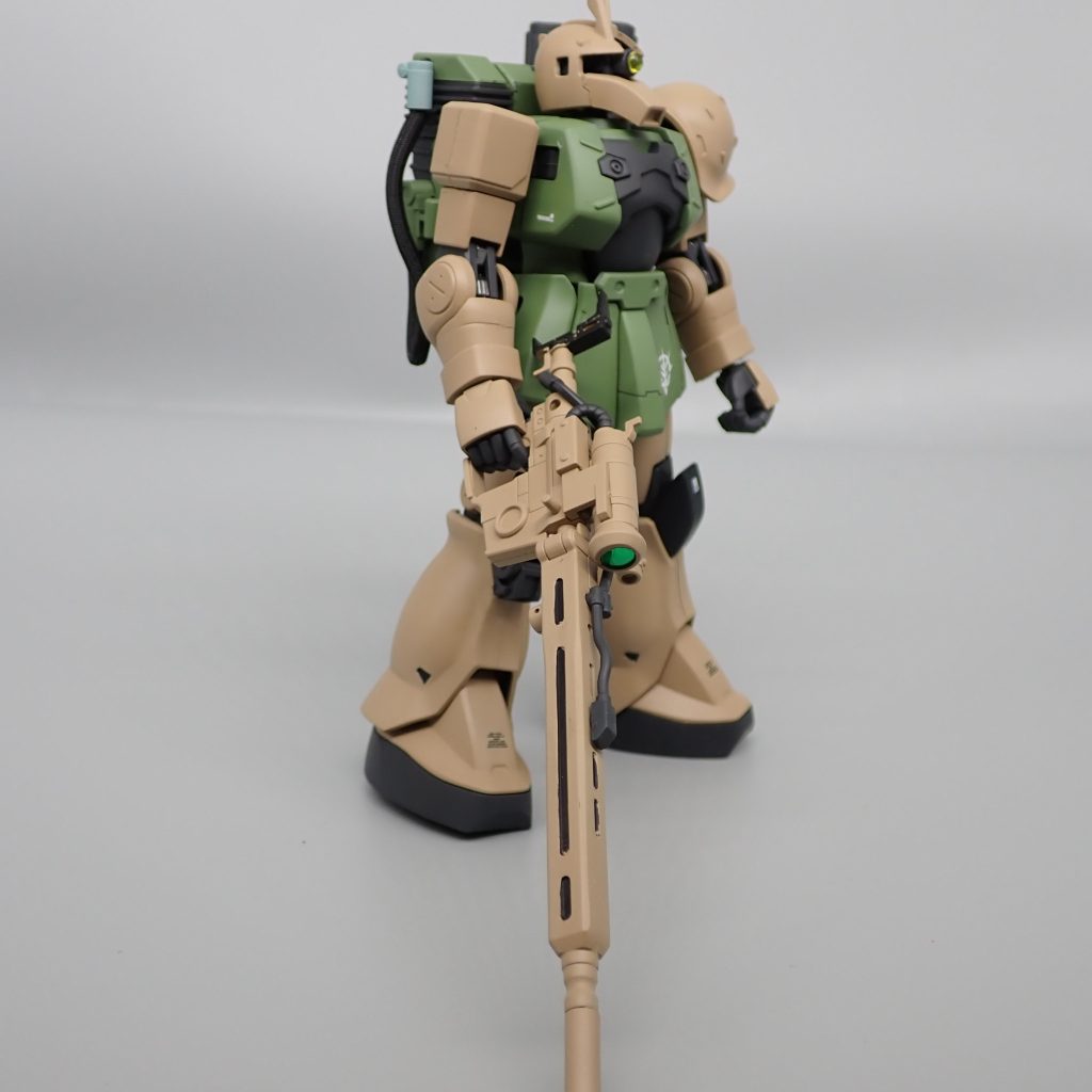 ザク１　スナイパー　–3枚目/制作者：アンジェロのプラモデル工房