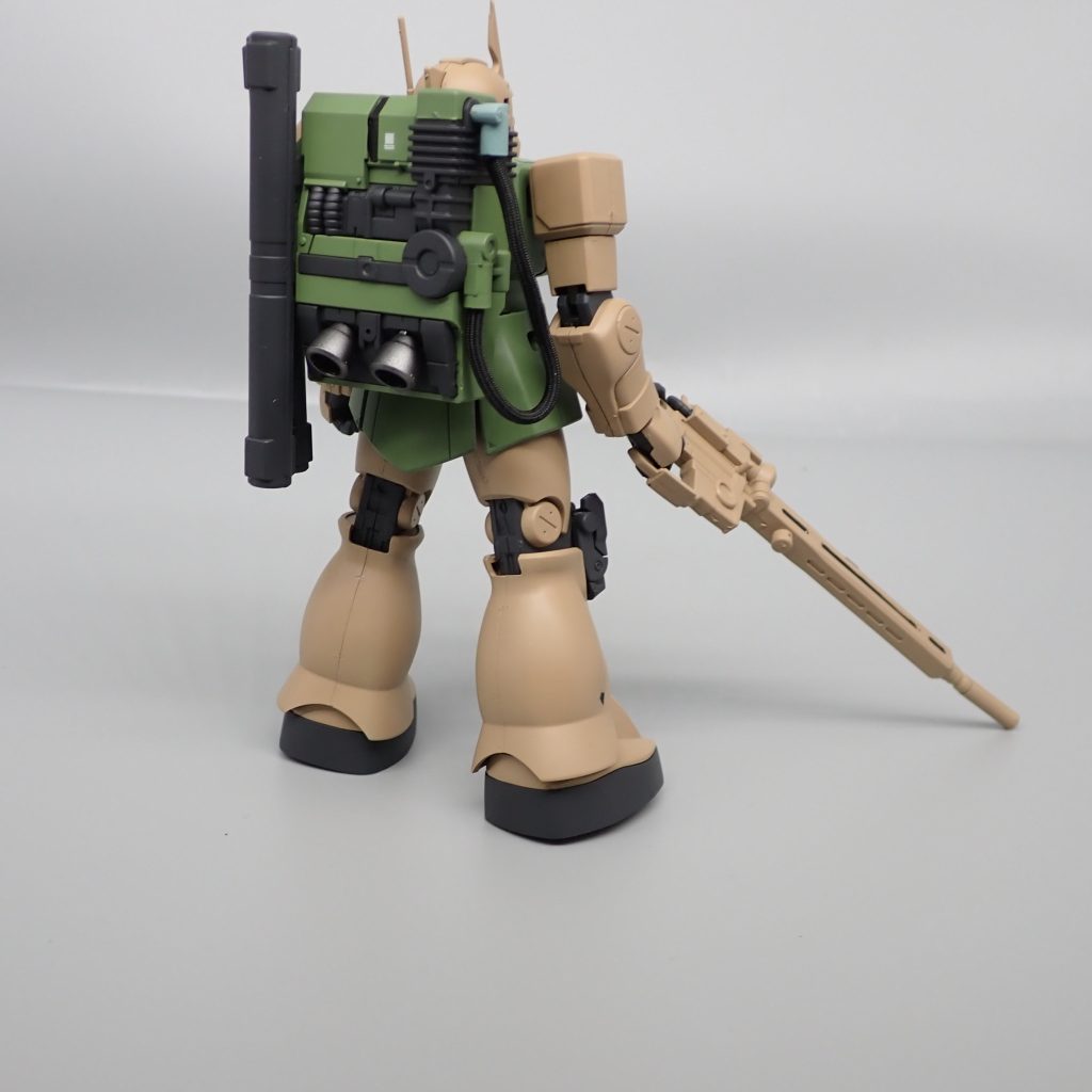 ザク１　スナイパー　–4枚目/制作者：アンジェロのプラモデル工房