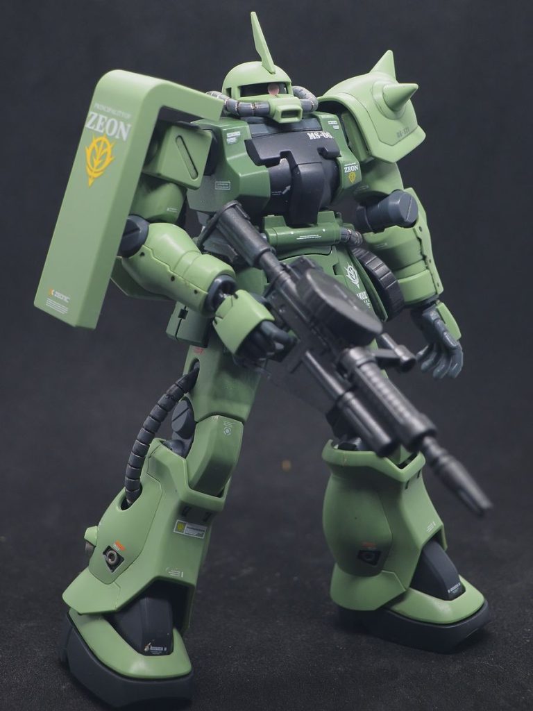 我が家には後2機F-2が有るので、1機は汚し処理をしようと思ってます(zaku-kao2)