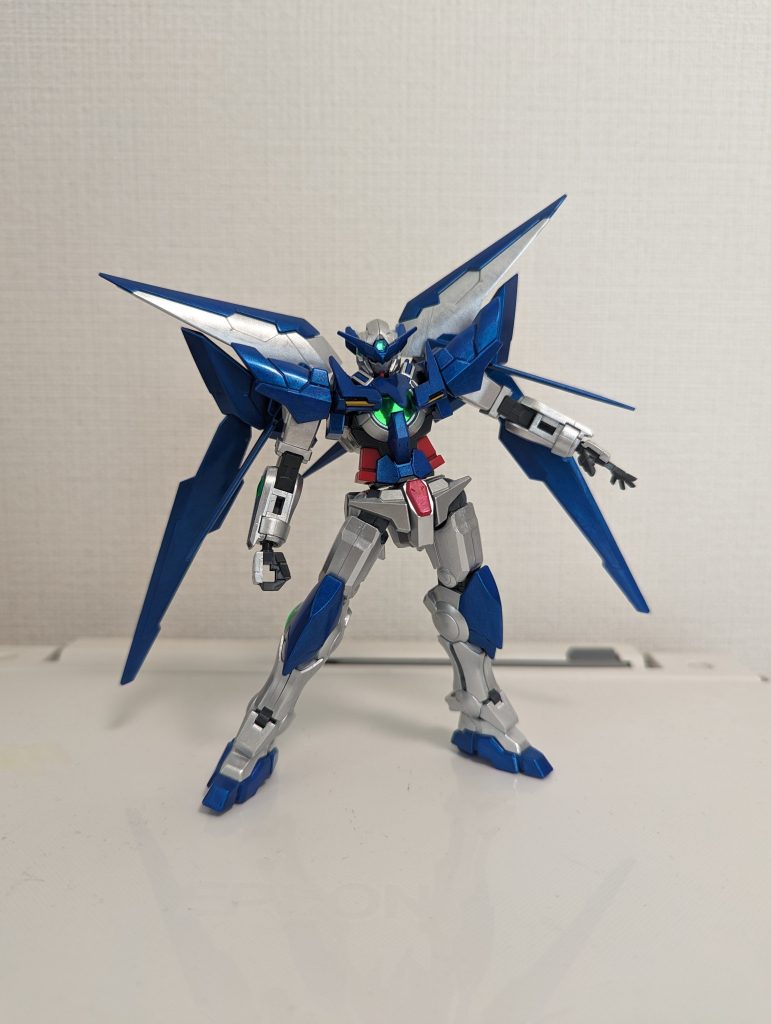 HGBFアメイジングエクシア（初の筆塗り）
