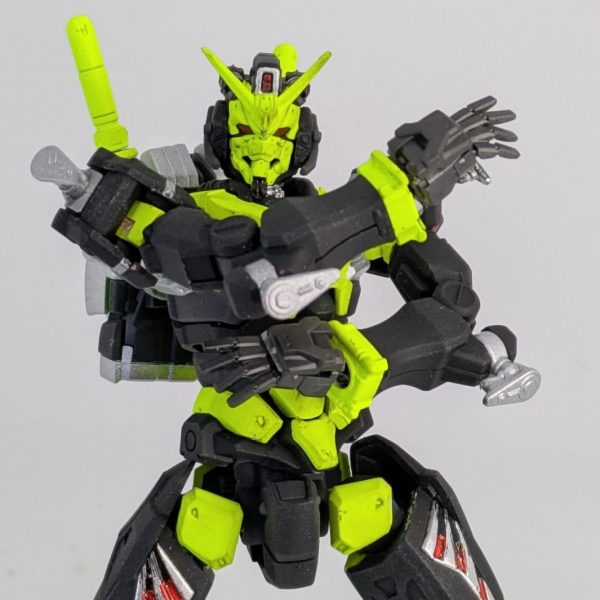 HG 赤いガンダム改造 01ガンダム｜めーふらさんのガンプラ作品