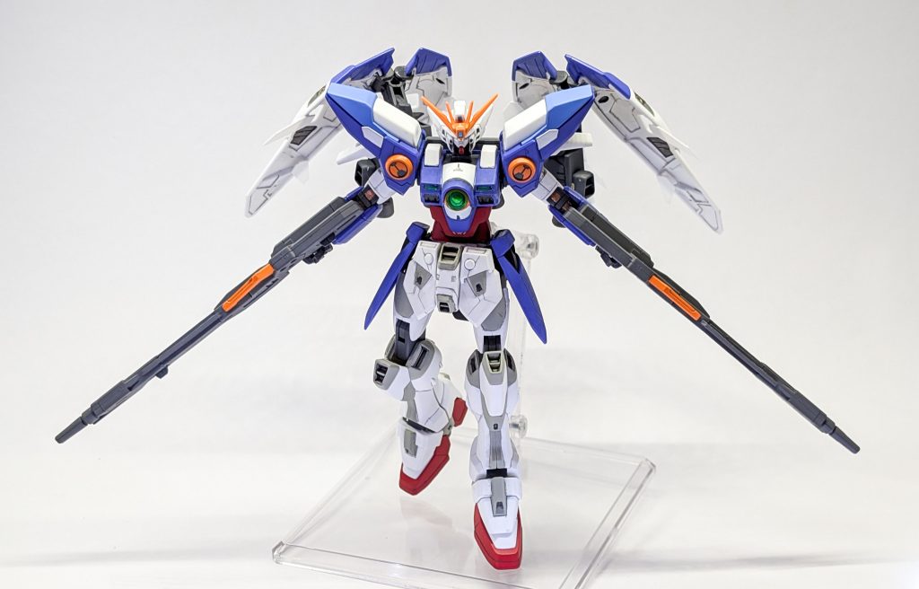 顔もイケメンでスタイルも良く、良いキットだと思います個人的にツインバスターは小さいかなと思います