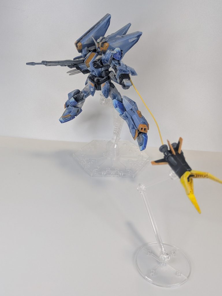 他の武器に比べると名前の付け方がだいぶ安易ですでもまあ、ニコルのお父さんが亡き息子の遺志を汲んで搭載させた武器だと思うと、感慨深いものがあります