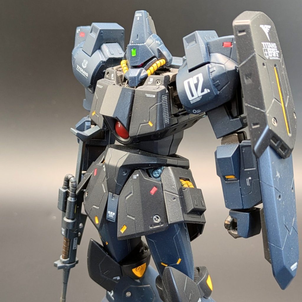 p*y様 HGUCガルバルディβ(ティターンズ仕様) 全塗装 ガンプラ 完成品 p*y様 HGUCガルバルディβ(ティターンズ仕様) 全塗装 ガンプラ