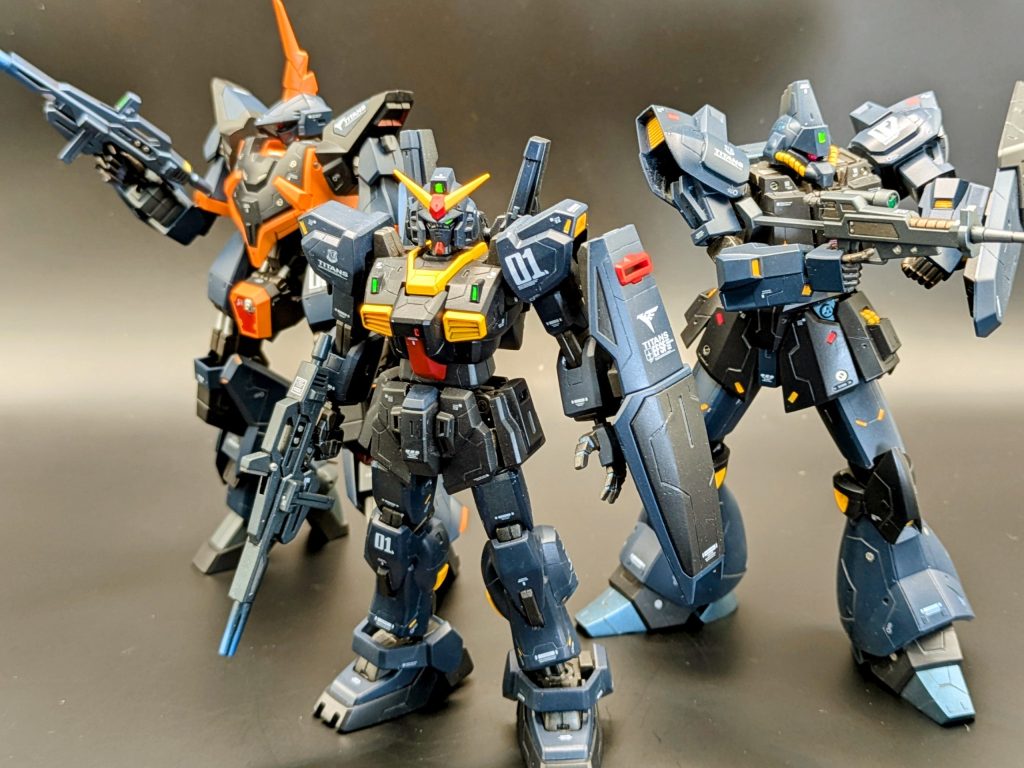 夢のティターンズ複合機体小隊