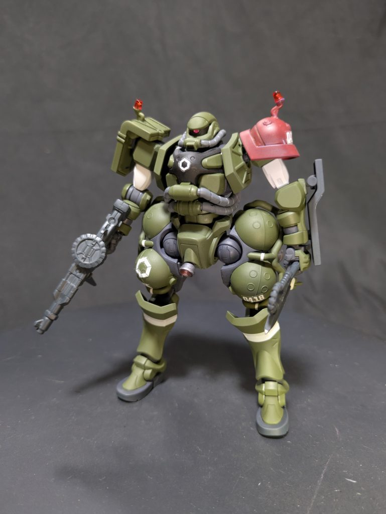 1/144HG軍警ザクレッドショルダー