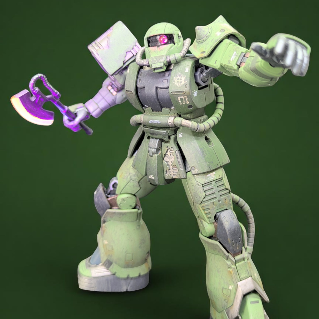 HG RG ザクII ドム　グフ HG グフ | AJIMARUさんのガンプラ作品 | ビルダーズノート