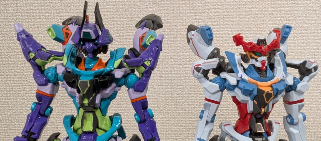 ココからはジークアクスとの比較になります。