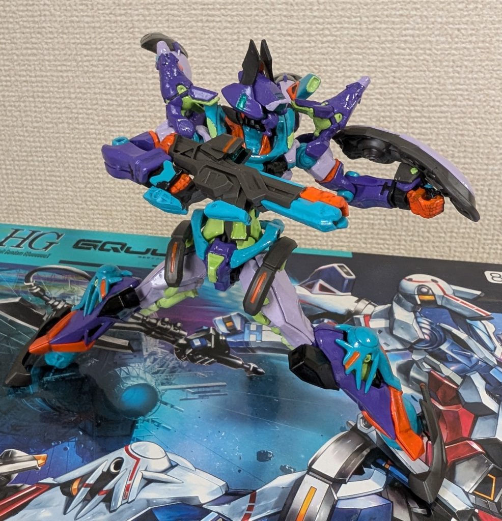 武器類も(一応)塗装してます。